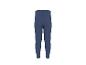 Blauwe herenpyjamabroek met elastische boorden.