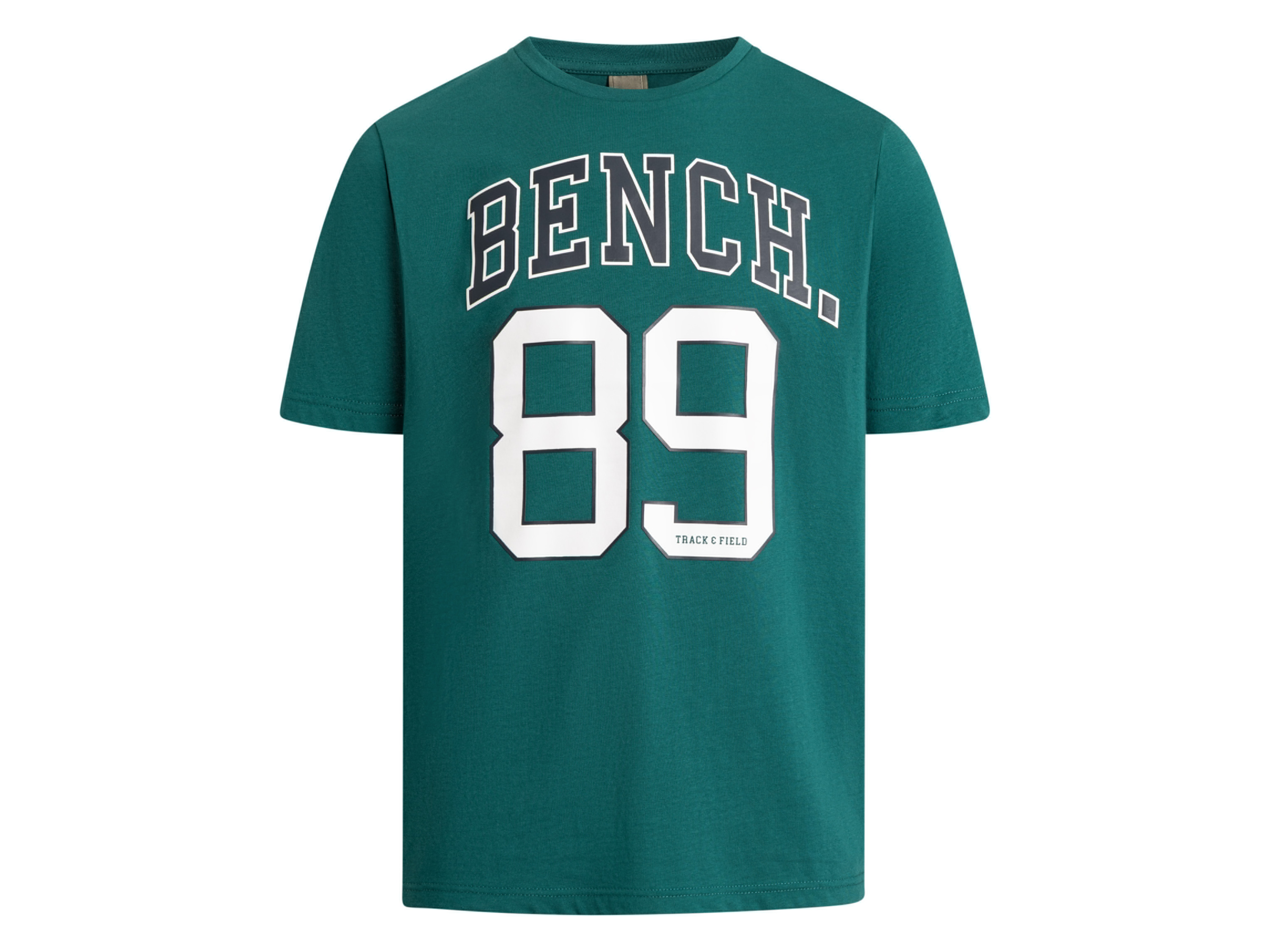 BENCH Heren T-shirt (Groen, L)