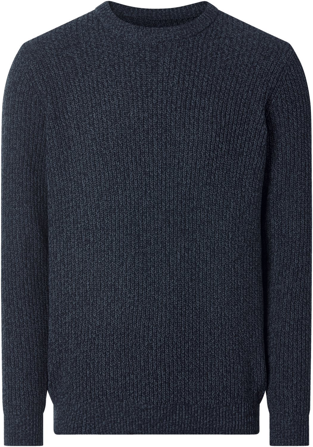 ESMARA MEN Heren grofgebreide trui (Blauw, XL)