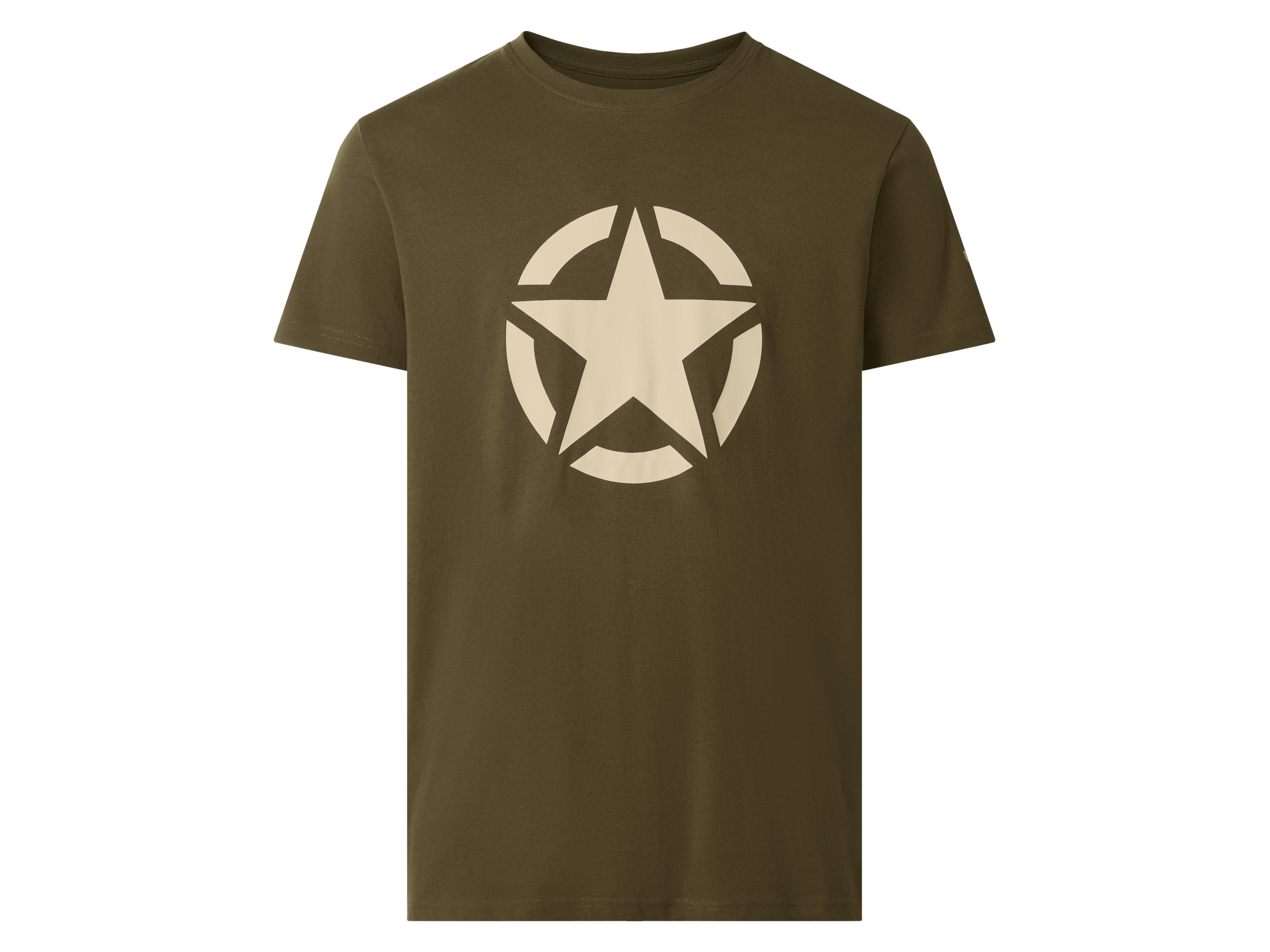 Heren T-shirt (Kaki, L)