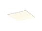 Vierkant LED-plafondpaneel met warm wit licht