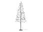 Lichtgevende decoratieve boom met zwarte takken en warmwitte LED-lampjes