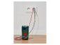 Digitale multimeter meet 232,0 V uit een stopcontact.
