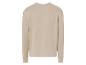 Beige longsleeve trui met ronde hals.