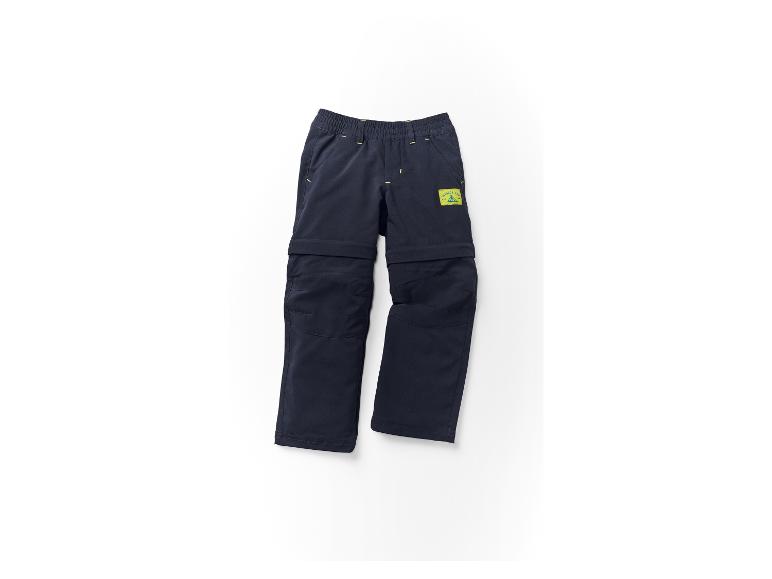 Donkerblauwe Outdoor Fun converteerbare broek