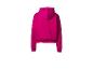 Roze hoodie van achteren
