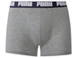 Grijze Puma boxershorts met een donkerblauwe band