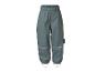 Waterdichte kinderbroek met reflecterende details en elastische enkelbandjes.