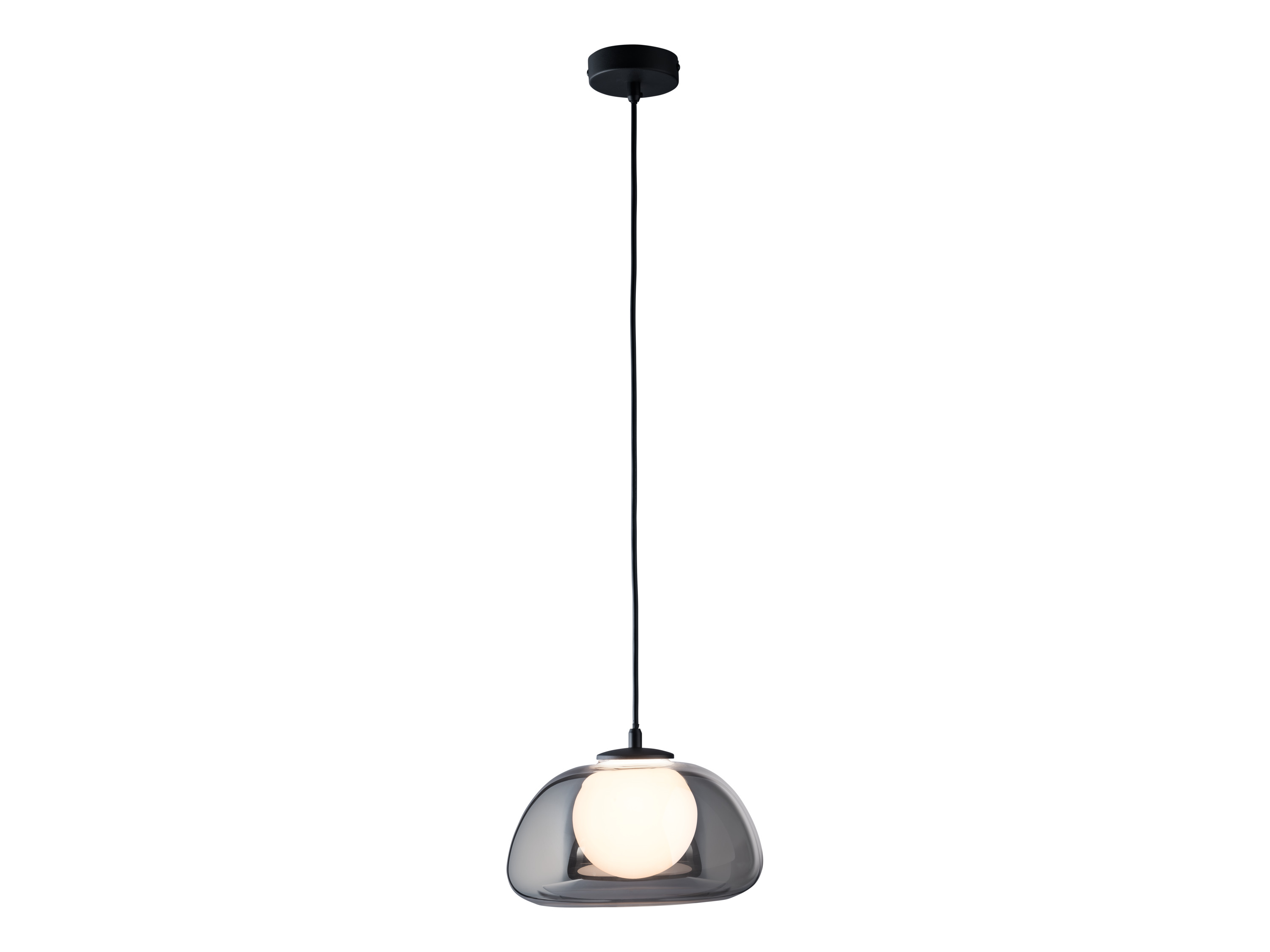 LIVARNO HOME LED-hanglamp (Grijs glas)