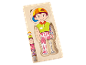 Houten anatomie puzzel voor kinderen.