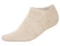 Beige, onzichtbare katoenen sokken.