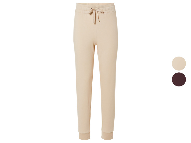 Beige joggingbroek met trekkoord