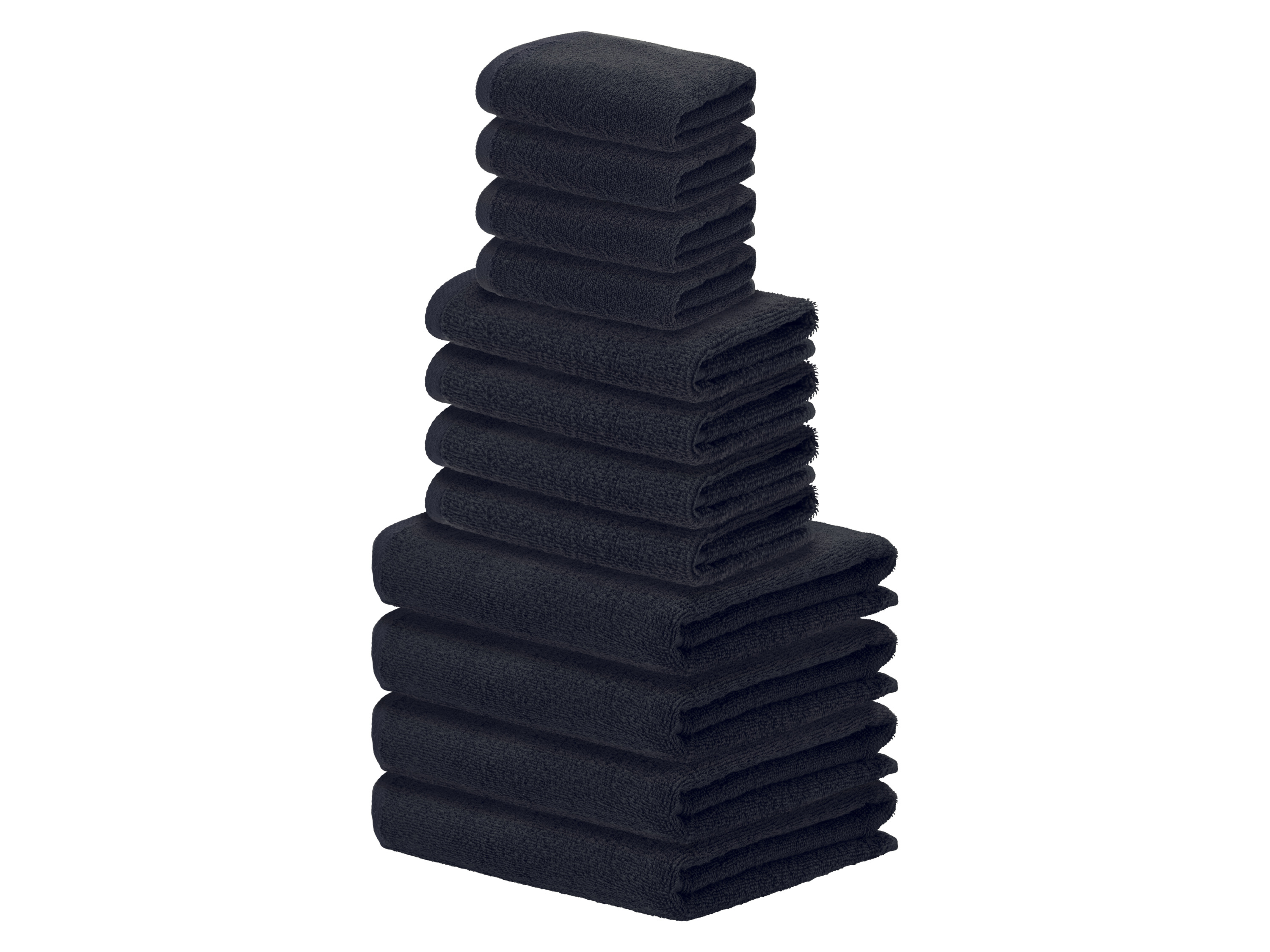 LIVARNO Handdoeken set, 12-delig (Blauw)