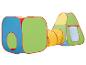 Multicolor kinder tent en tunnel: binnenspel.