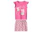 Roze pyjama met Peppa Pig en Baby Sister print, met ruches aan de mouwen en bedrukte shorts.