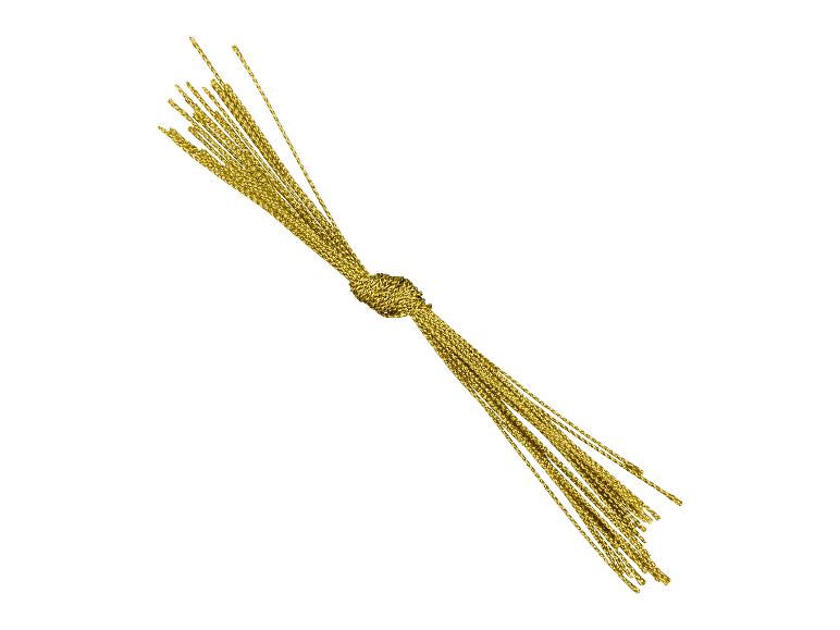 Een bundel gouden koorden samengebonden in het midden.