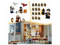 LEGO Harry Potter toren met minifiguren, inclusief Harry Potter en Hedwig.