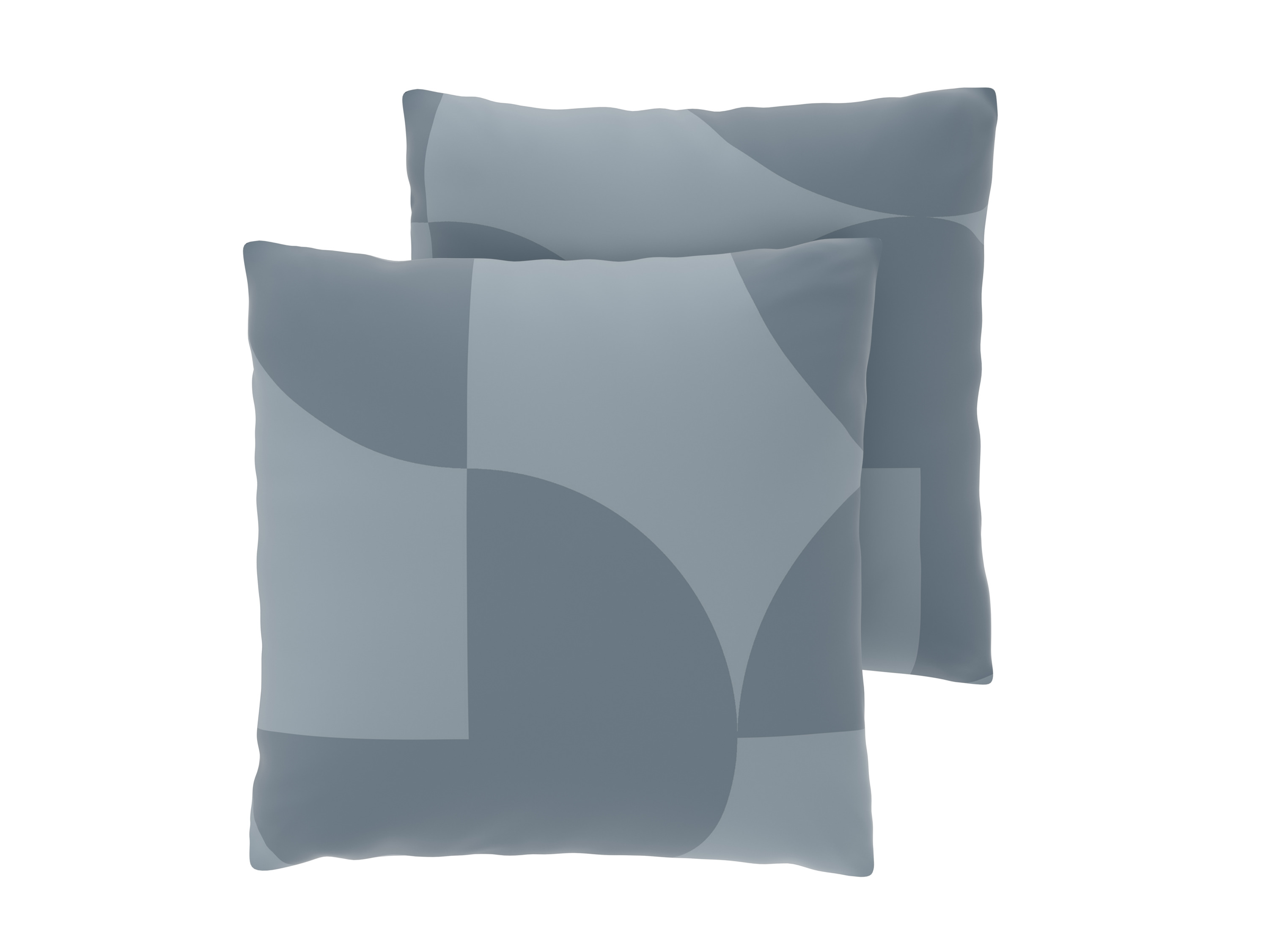 LIVARNO Renforcé kussenslopen, 2 stuks, 50 x 60 cm (Antraciet)