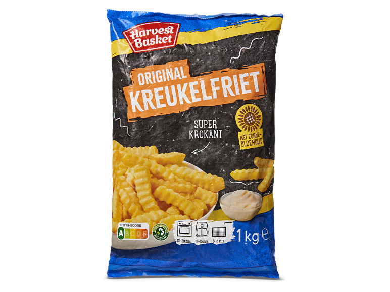 Harvest Basket kreukelfriet, 1 kg