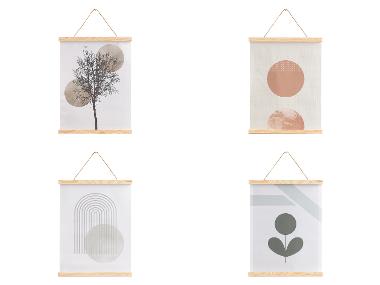 LIVARNO home A3 poster met houten frame