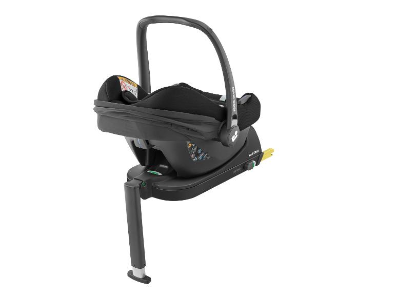 Zwart Maxi-Cosi autostoeltje met Isofix-basis en steunpoot