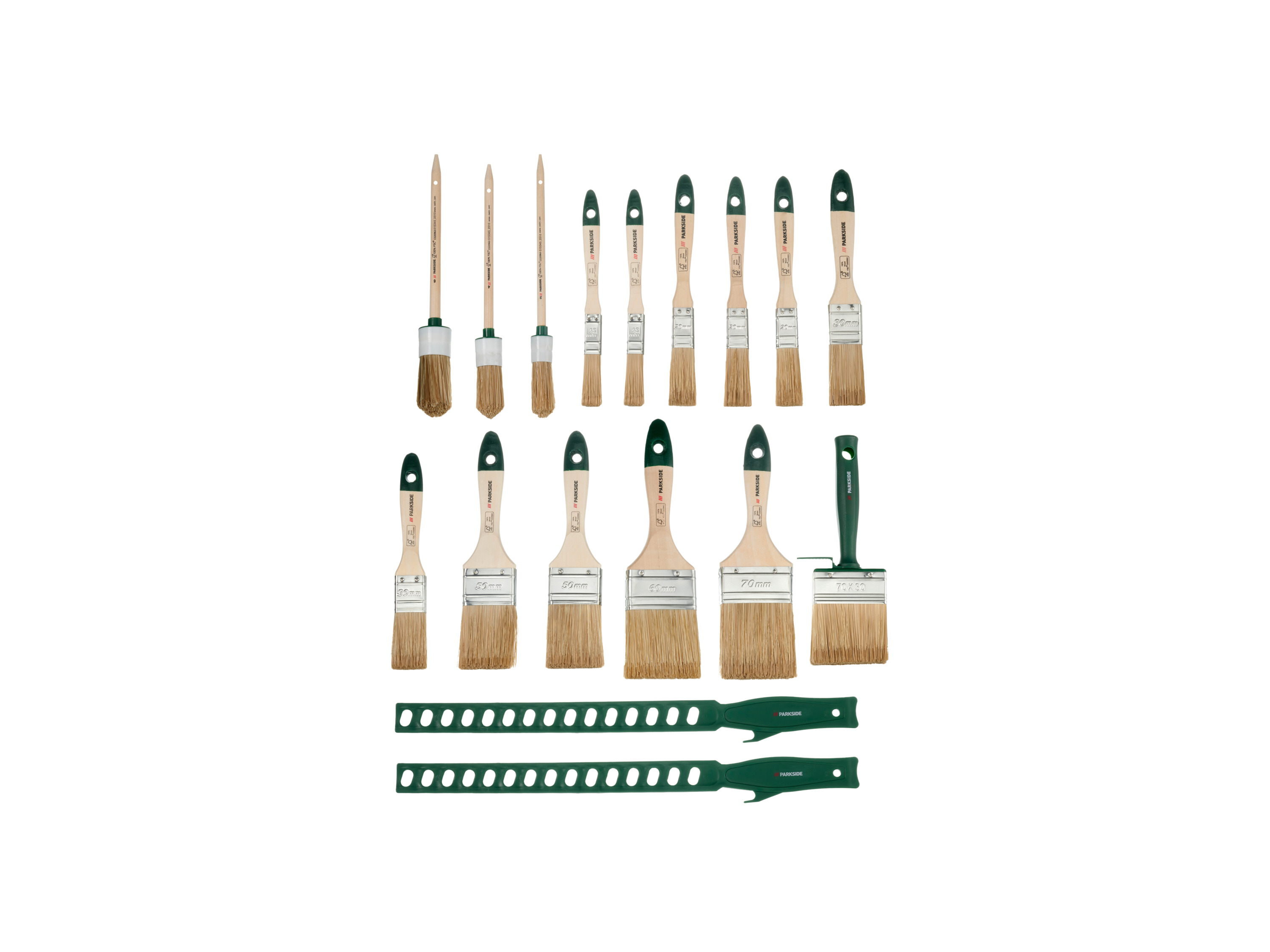PARKSIDE Kwastenset XXL, 17-delig (Beits)