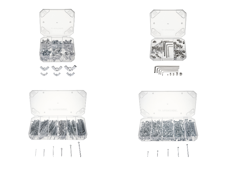 Diverse Bakside bevestigingssets.