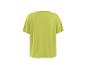 Losvallend limoengroen T-shirt, achterkant.