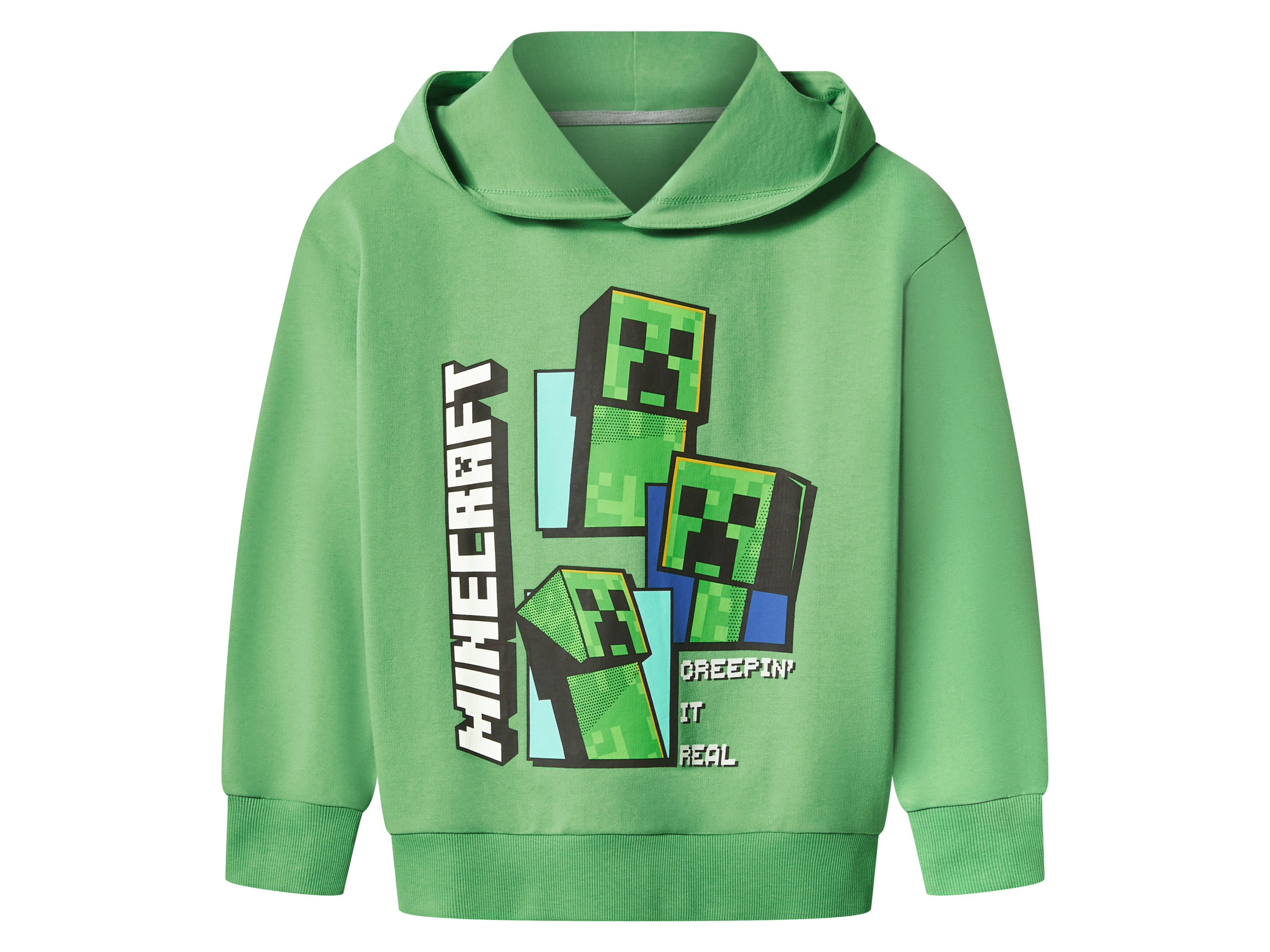 Kinder hoodie (Groen, 158/164)