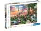 Puzzel van 3000 stukjes met een prachtig landschap van de Eiffeltoren in Parijs