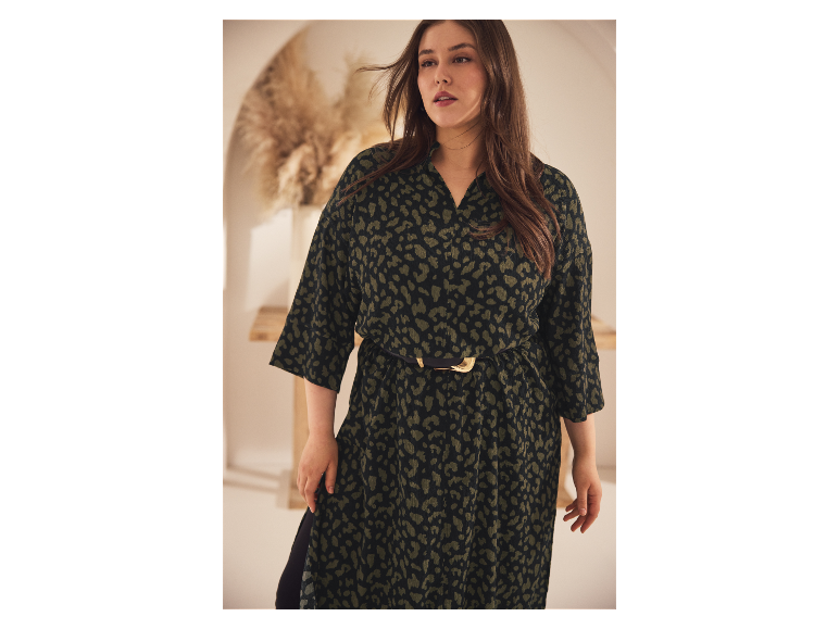 Luipaardprintjurk voor dames.