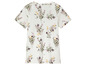 Wit T-shirt met bloemenprint