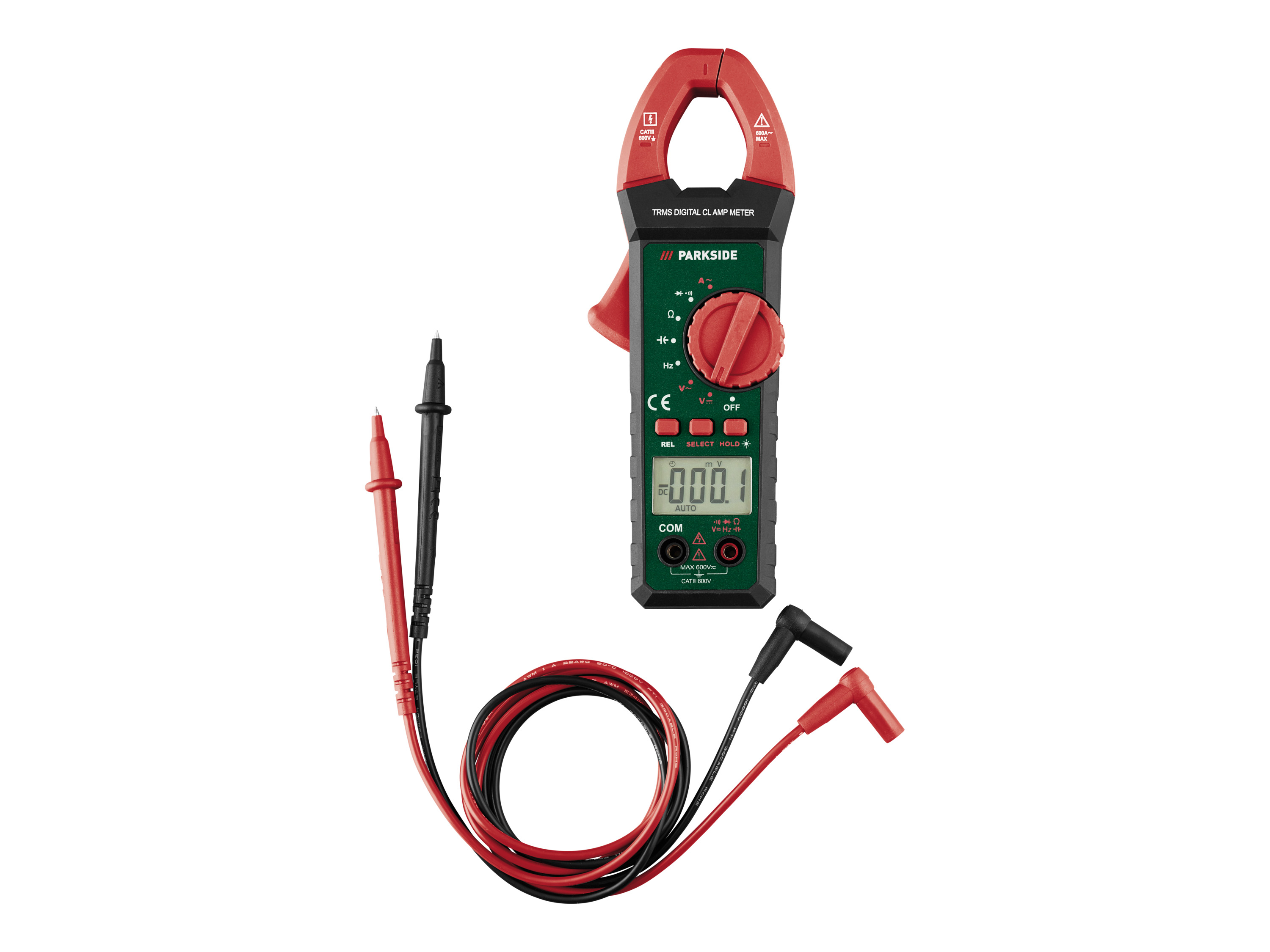 PARKSIDE Tang- of stiftmultimeter (Stroomtang)