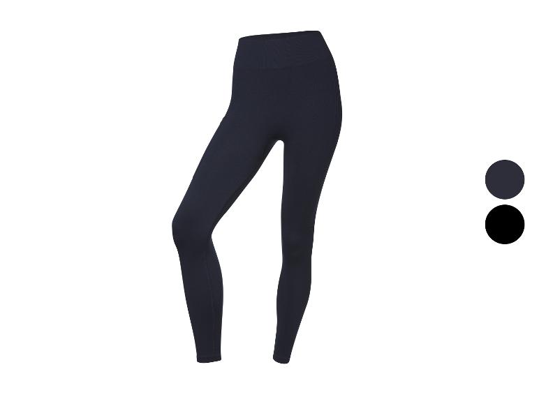 Zwarte leggings voor dames met hoge taille