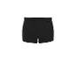 Zwarte herenboxershorts met elastische tailleband.