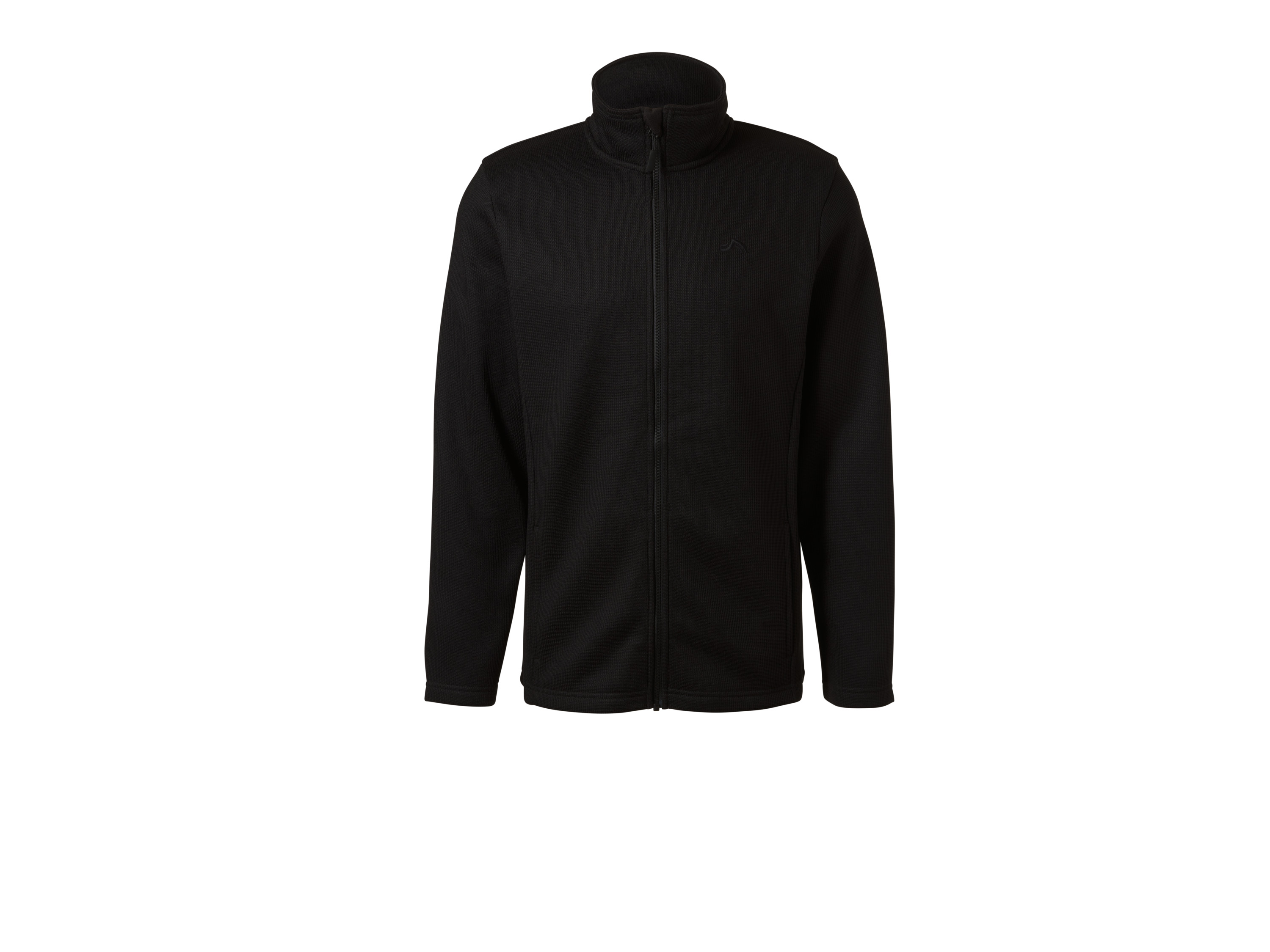 CRIVIT Heren fleecevest (Zwart, S)