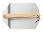 Pizzaschep met houten handvat en metalen blad