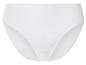 Witte damesondergoed, hoge taille, katoenen slip.