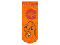 Oranje Pokémon sokken met Charmander en Pokébal.