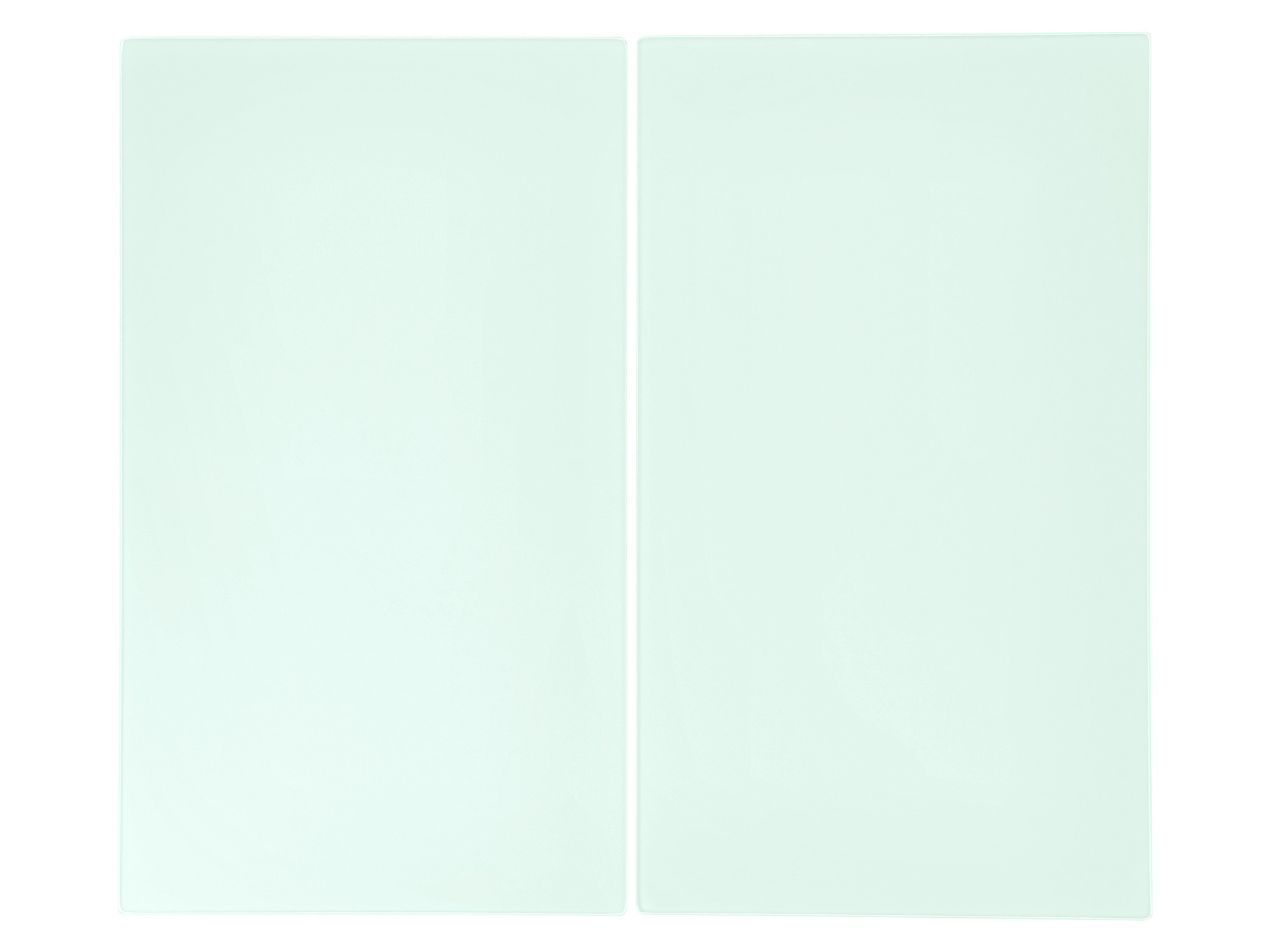 SILVERCREST Set van 2 kookplaat afdekplaten (Matglas)