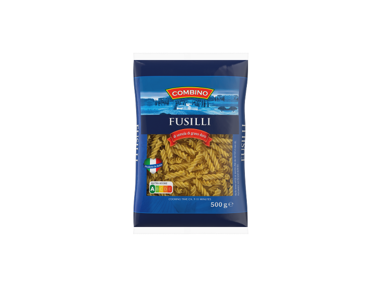 Combino Fusilli pasta, verpakking van 500g