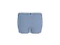Lichtblauwe herenboxershort met witte tailleband.