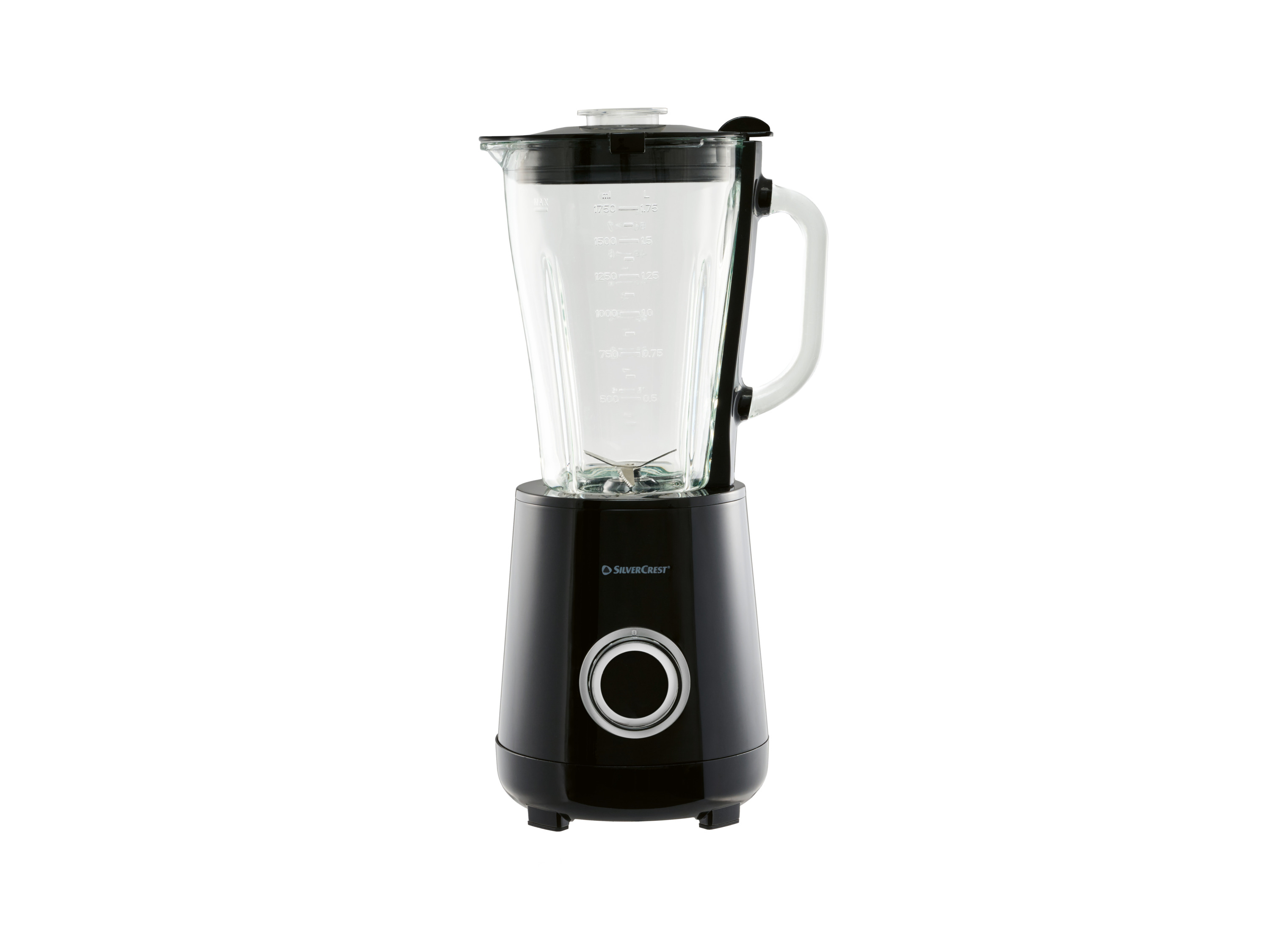 SILVERCREST Blender 1,75 L, 5 snelheden (Zwart)