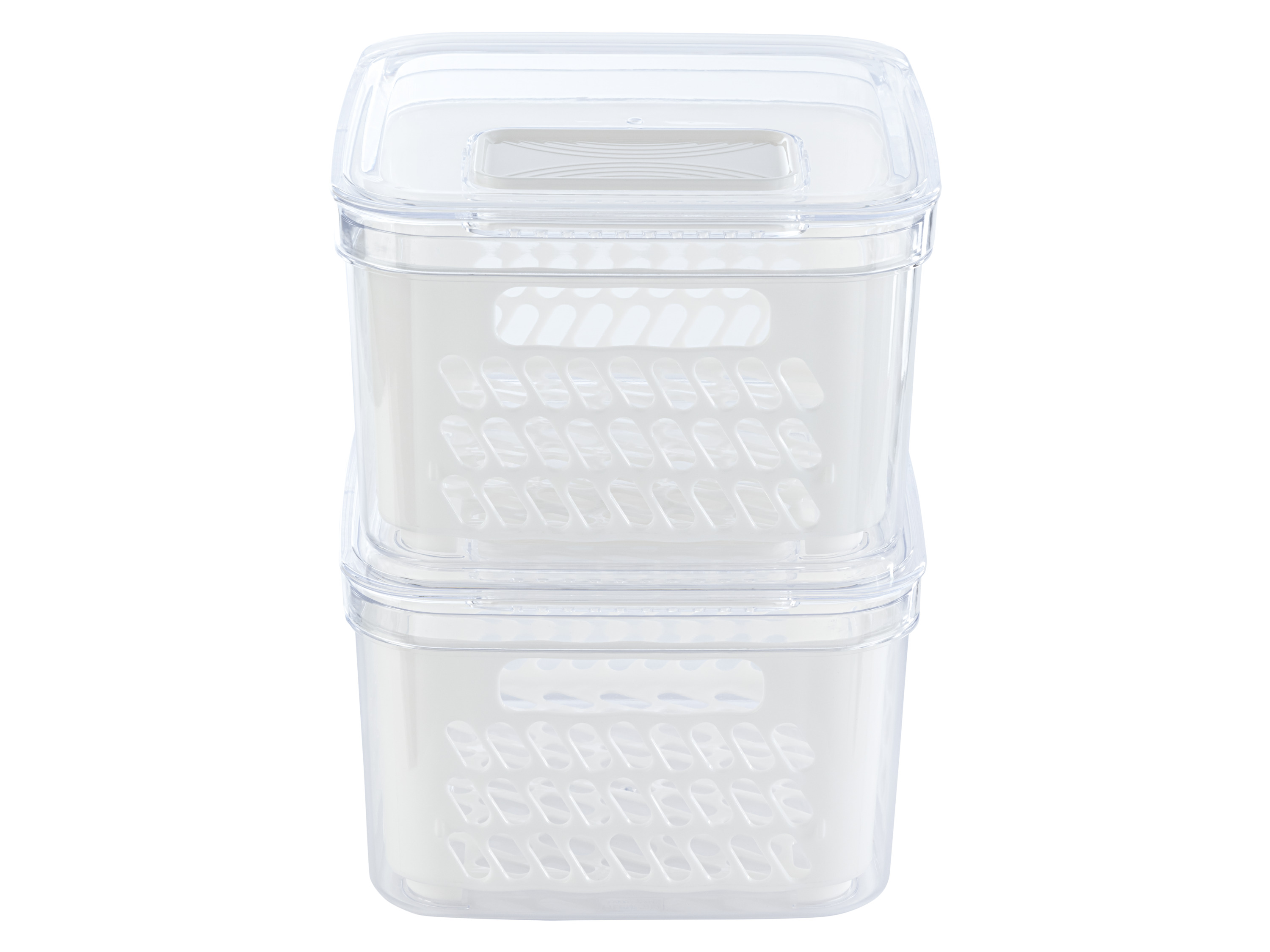 LIVARNO home Vershoud-boxen (klein 2-delig, wit) afbeelding