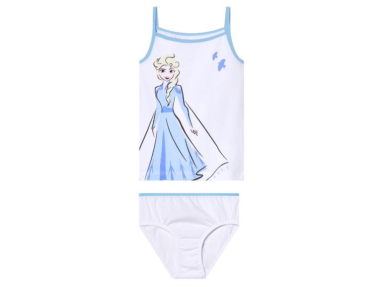 Ondergoedset voor meisjes: topje en slipje met Frozen print.