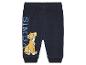 Donkerblauwe babybroek met Simba print.