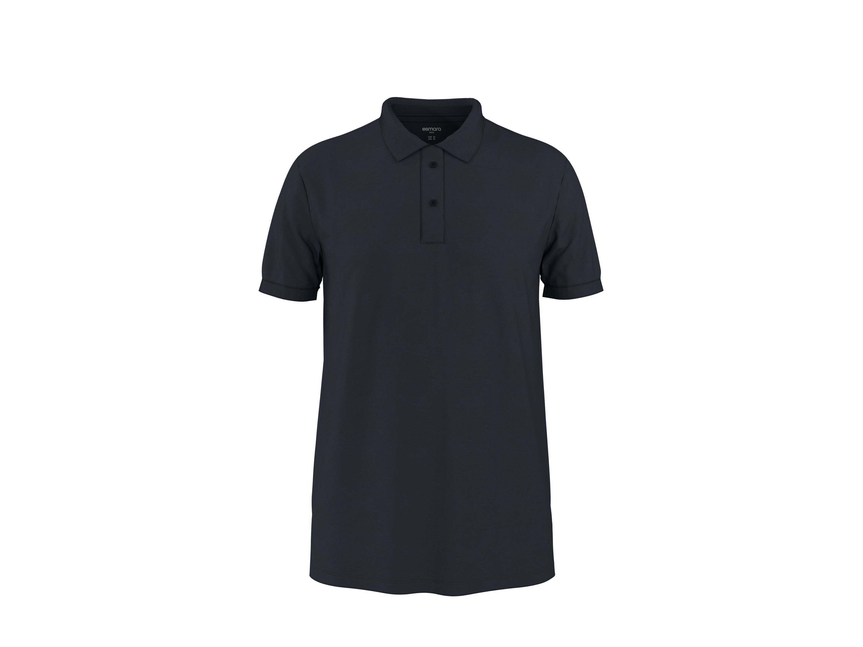 esmara Men Piqué heren polo (Marineblauw, M)