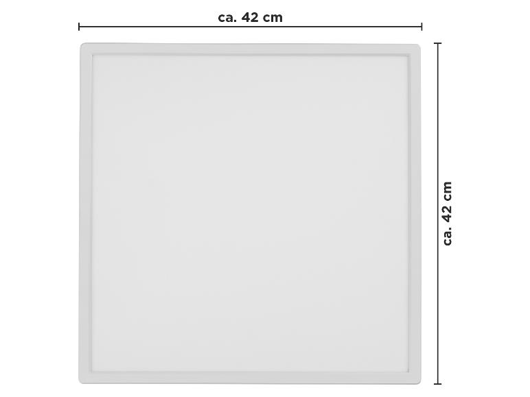 Vierkant LED-paneel, ca. 42 x 42 cm