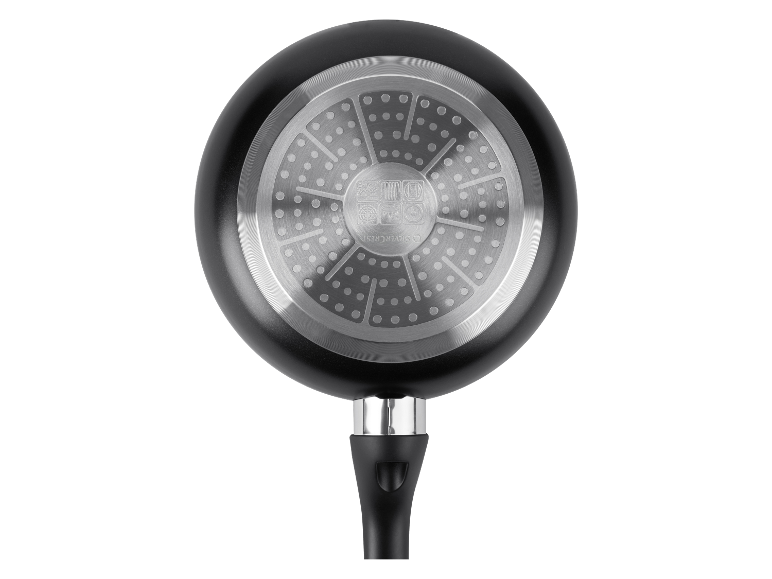 Onderkant van een SilverCrest koekenpan.