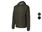 Regatta jas met capuchon in olijfgroen en zwart.